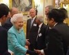 HM QUEEN ELIZABETH HOSTS COMMONWEALTH HIGH COMMISSIONERS AT BUCKINGHAM PALACE PRIOR TO CHOGM 2013
