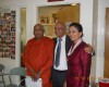 BRITISH EMPIRE MEDAL IS RECEIVED BY MR.YANN LOVELOCK HON.SECRETARY OF BIRMINGHAM BUDDHIST MAHA VIAHARA.