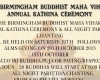 Annual Kathina Ceremony- Birmingham Buddhist Maha Vihara