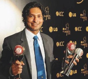 Kumar Sangakkara wins the ICC Cricketer of the Year award