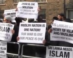 London Protest To Support Sri Lankan Muslims: Hands Off Muslims – Solution For The Muslims Is Jihad