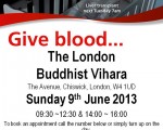 Blood Donation on 8 June 2014