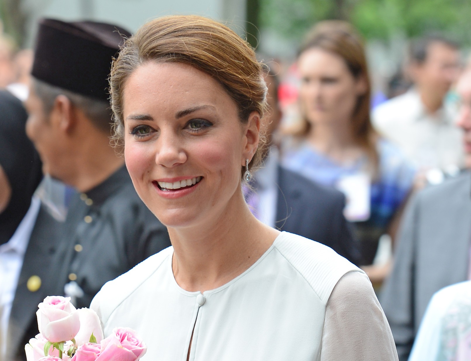 Catherine, Duchess of Cambridge  visits Kuala Lumpur Centre Park, Kuala Lumpur, Malaysia.